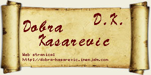Dobra Kašarević vizit kartica